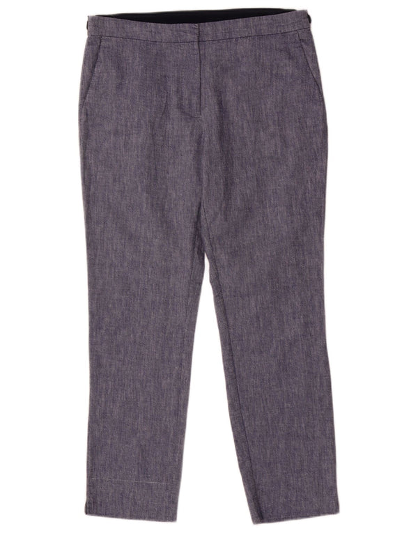 Pantaloni chino slim pentru femei Zara L32 L27 Bumbac bleumarin
