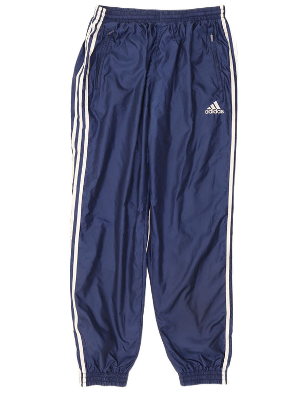 Pantaloni de trening pentru bărbați Adidas Pantaloni de jogging Marea Britanie 44/46 Poliamidă mare albastră
