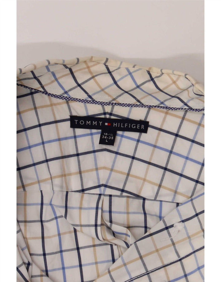 Cămașă pentru bărbați Tommy Hilfiger Mărimea 16 1/2 mare, multicoloră