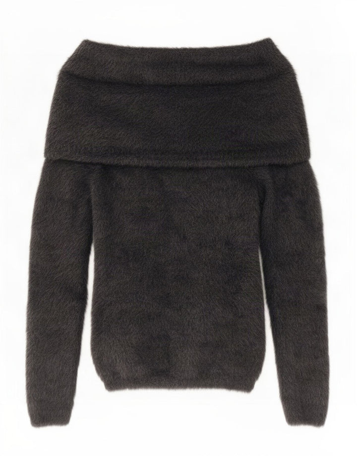Guess Pulover cu gât rulat pentru femei UK 10 Poliamidă gri mic