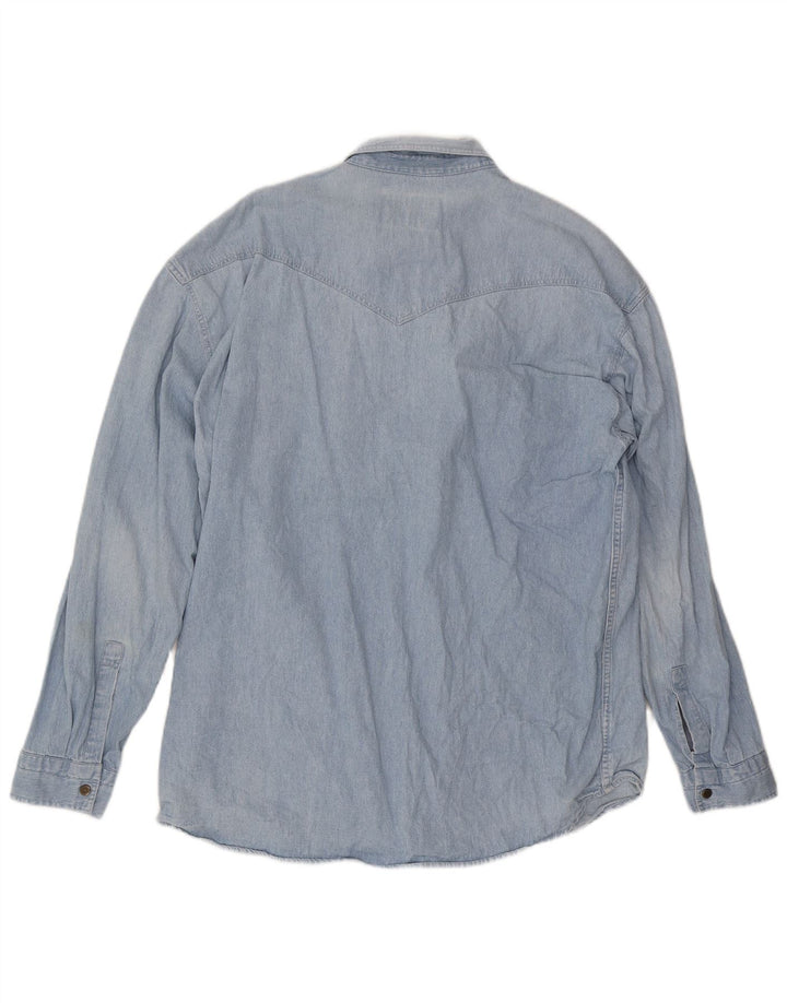 Cămașă de blugi pentru bărbați WAMPUM XL Albastru