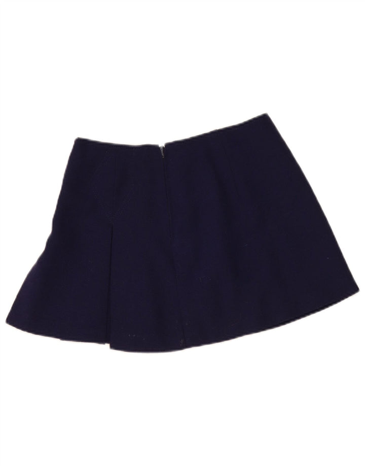 Fusta Mini Vintage Femei W30 Medium Bleumarin