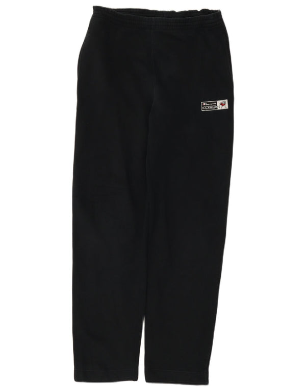 Pantaloni de trening cu grafic pentru fete Champion 13-14 ani XL bumbac negru