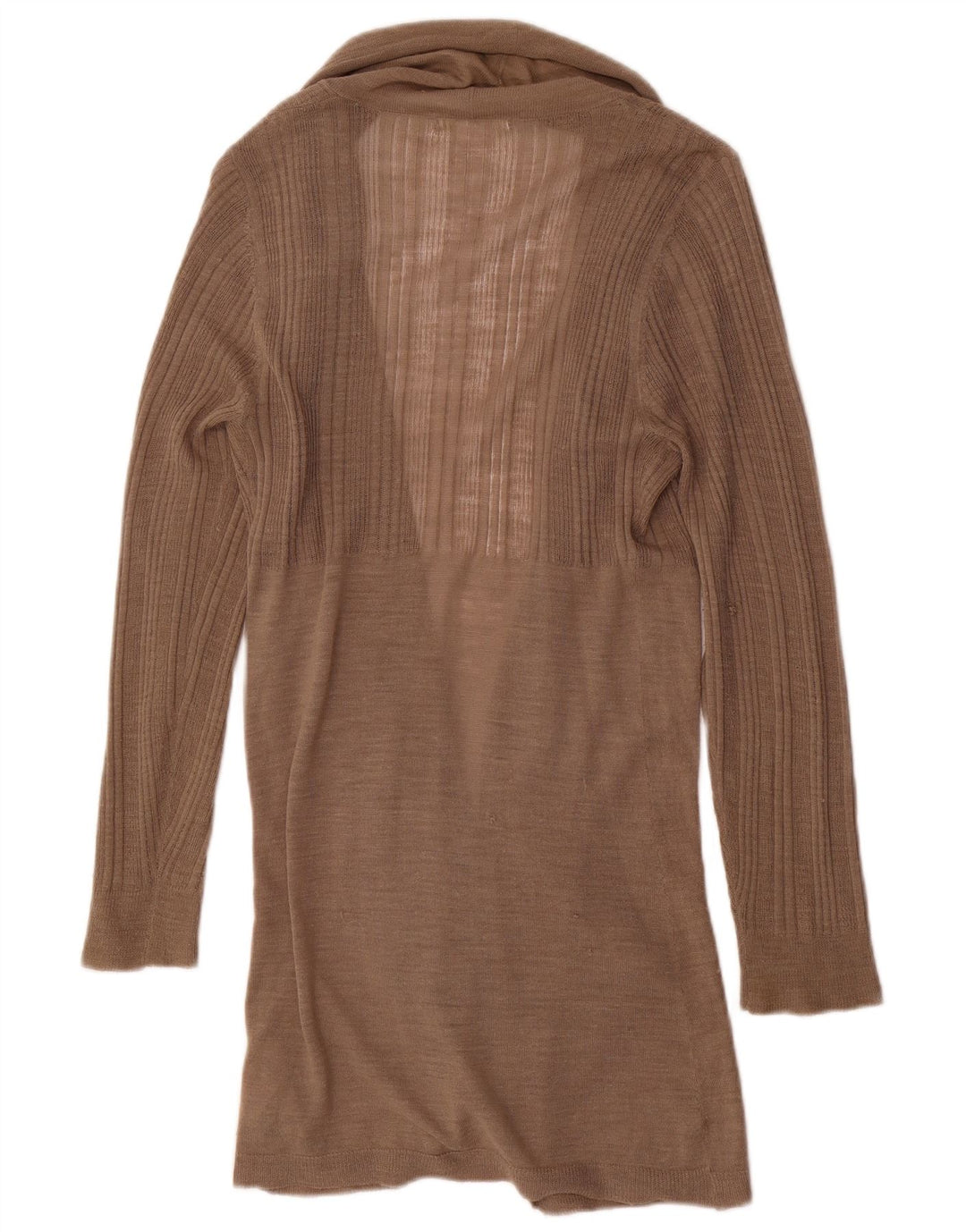 Pulover cardigan deschis pentru femei Marks & Spencer UK 14 maro mediu