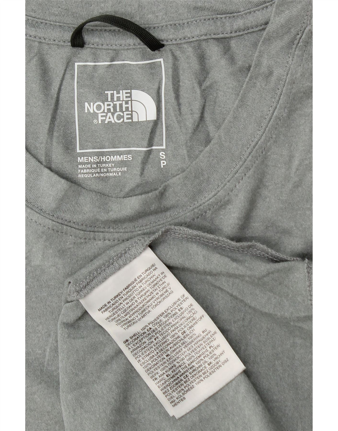 Tricou pentru bărbați The North Face Top Small Gri Poliester