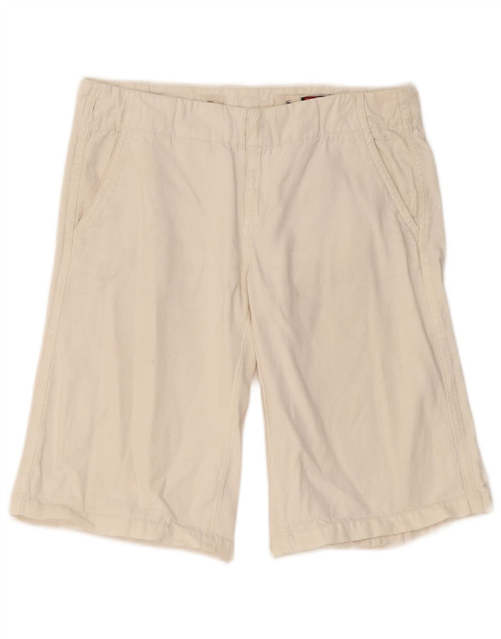 Pantaloni scurți chino pentru femei Diesel W26 Small White Bumbac