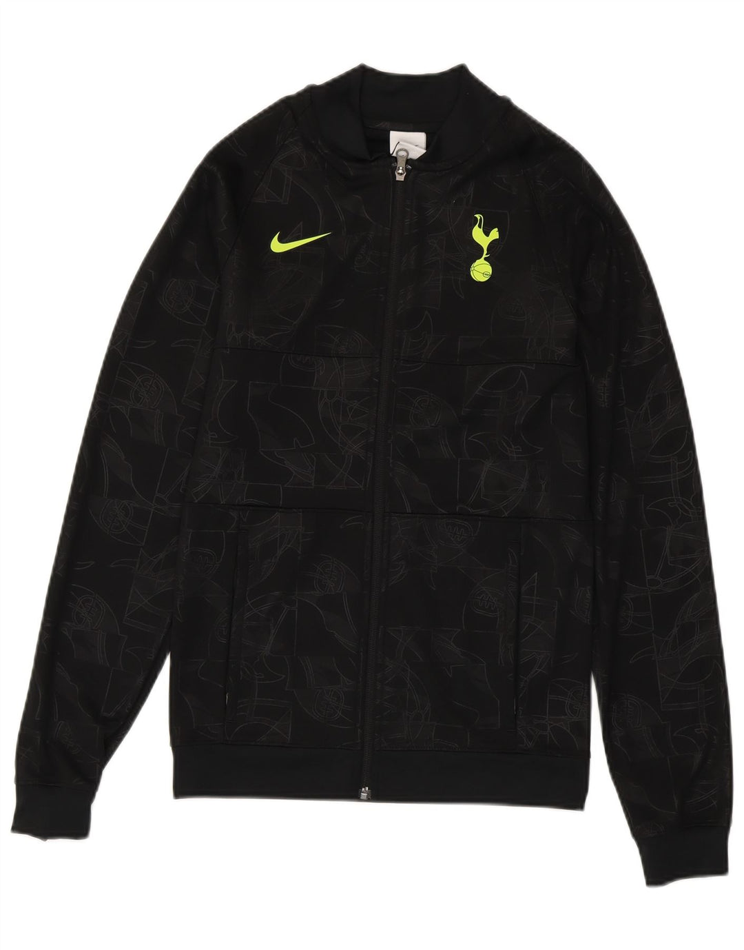 Jachetă de trening grafică NIKE Tottenham Hotspur pentru bărbați XS negru