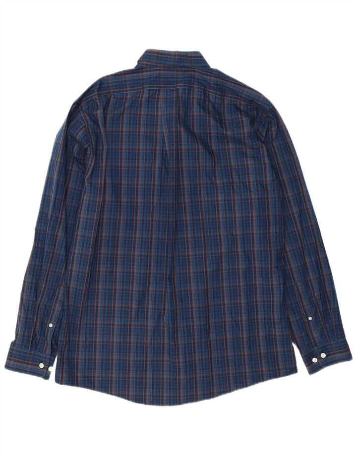 Cămașă pentru bărbați Eddie Bauer, cu potrivire clasică, mare, albastru bleumarin din bumbac