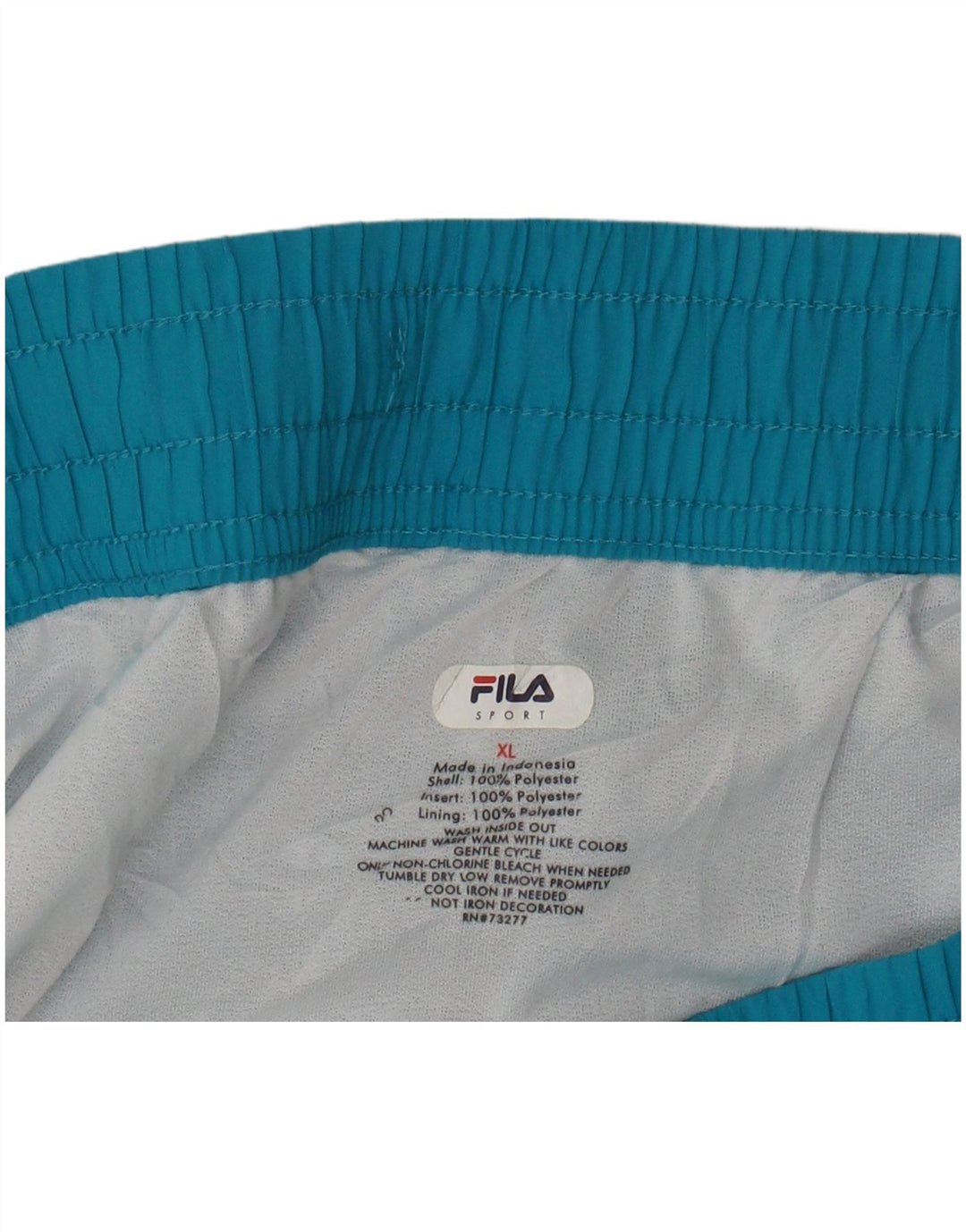Pantaloni scurti sport Fila pentru femei UK 18 XL, albastru, poliester