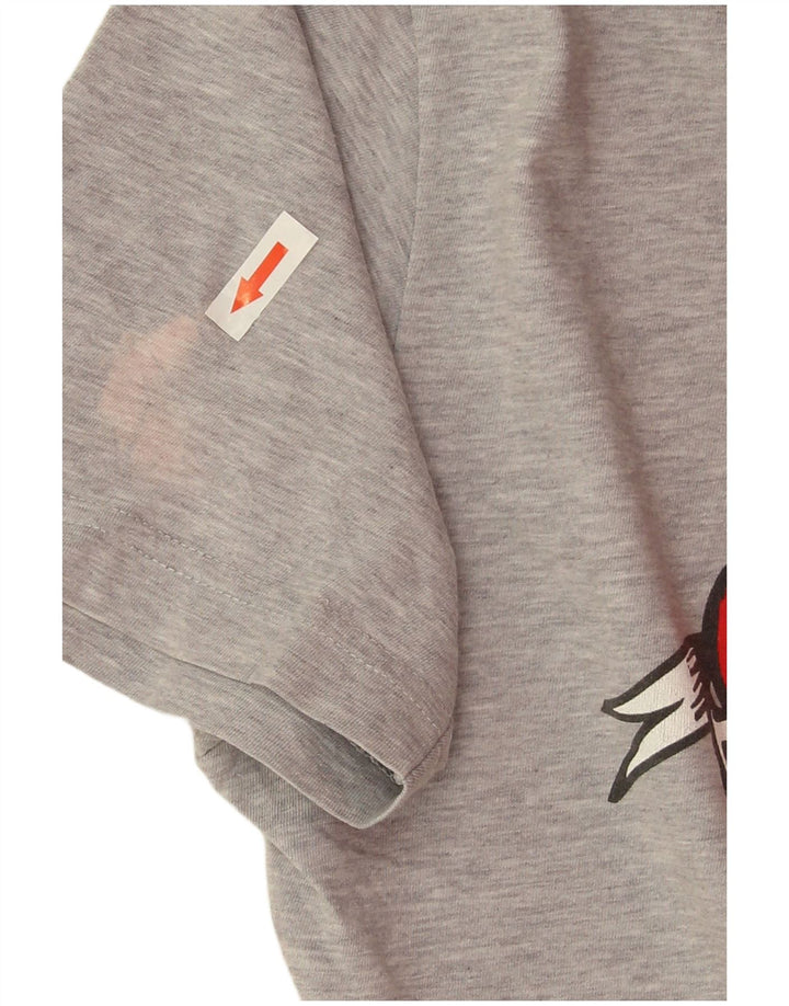 Tricou grafic pentru bărbați MC2 SAINT BARTH Top mic bumbac gri
