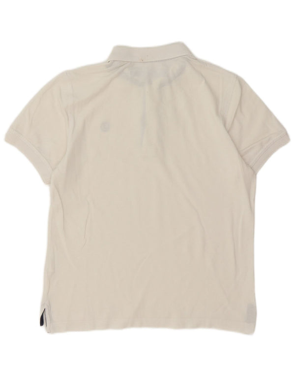 Tricou polo pentru bărbați Jeckerson XS Bumbac alb