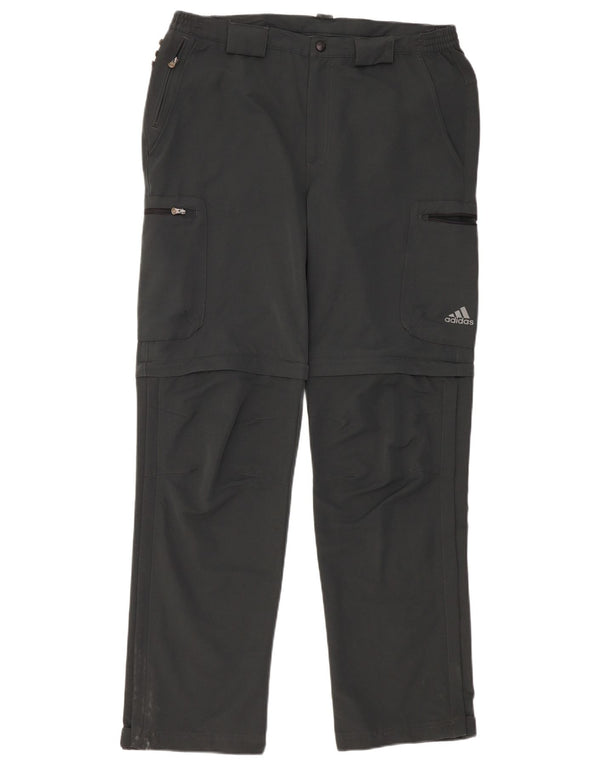 Pantaloni de vânt pentru bărbați Clima 365 drepte ADIDAS W36 L34 gri