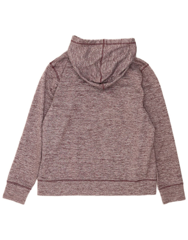 Pulover Under Armour pentru femei cu grafică cu capota UK 18 XL Burgundy Flecked