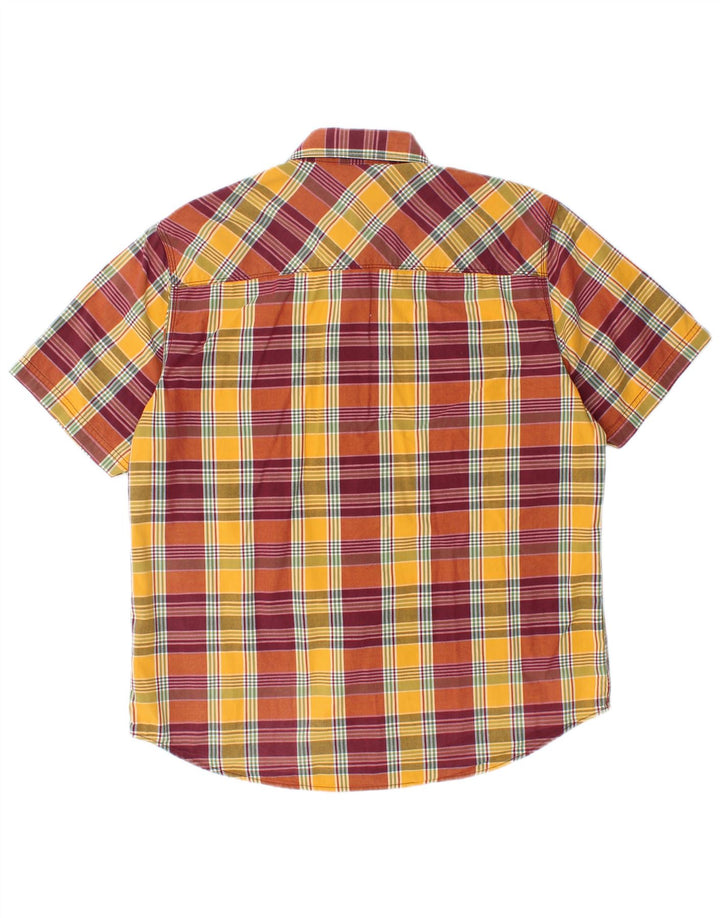 Cămașă cu mânecă scurtă pentru bărbați LEVI'S, bumbac cu carouri, multicoloră, medie