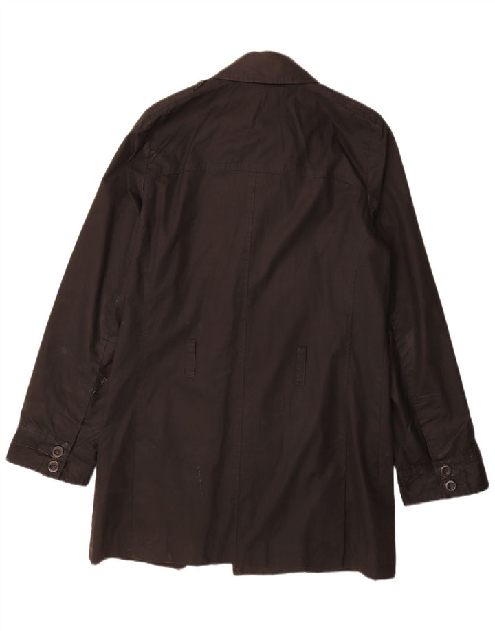 Pardesiu REISS pentru bărbați UK 36 mic, negru, bumbac