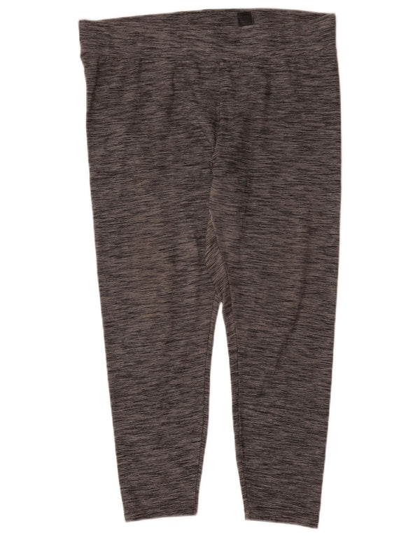 Leggings crop pentru femei Marks & Spencer UK 18 XL poliester cu pături gri