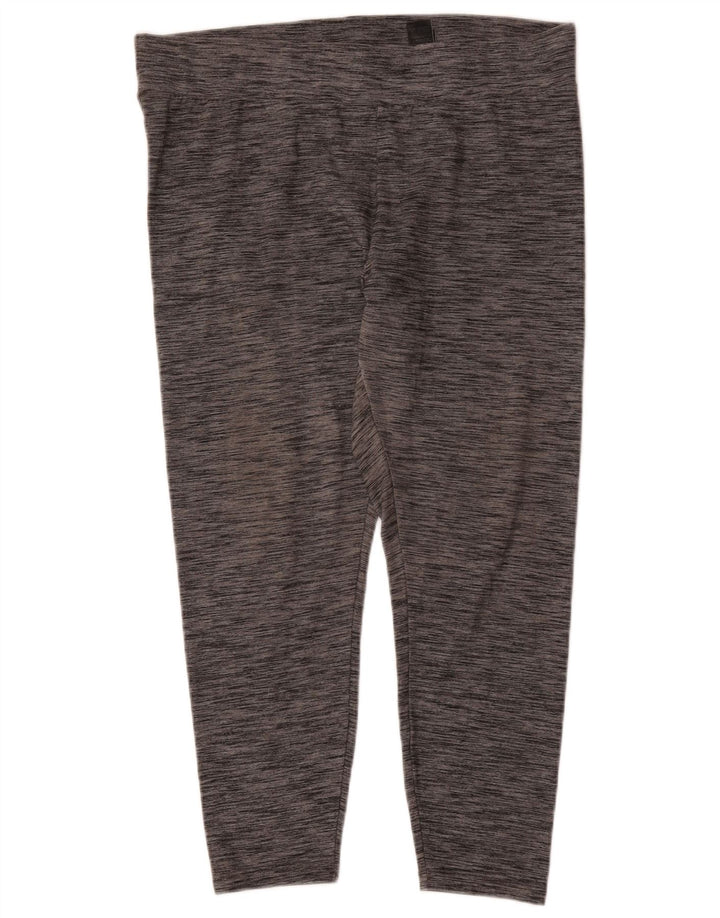 Leggings crop pentru femei Marks & Spencer UK 18 XL poliester cu pături gri
