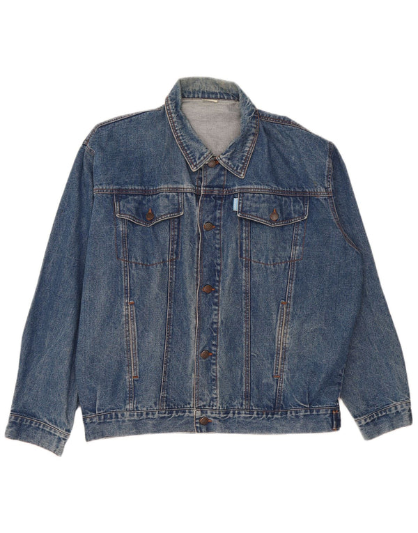 Jachetă de blugi pentru bărbați Rancheros UK 40 Large Blue