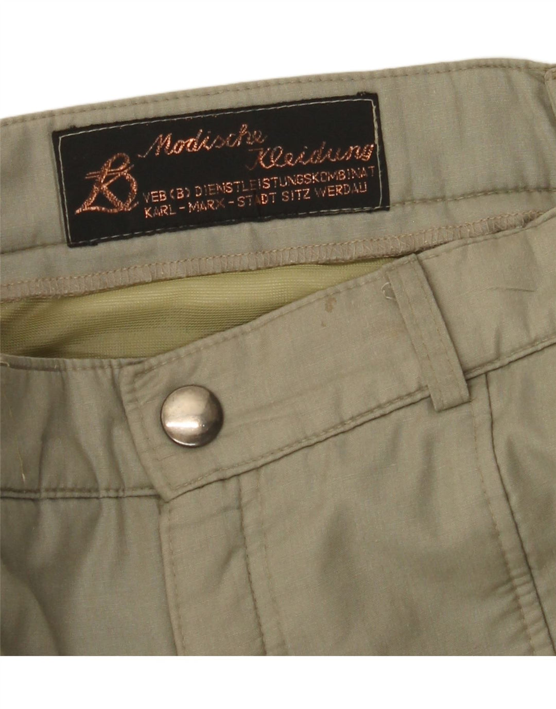 Pantaloni cargo drepti pentru bărbați VINTAGE L32 L29 kaki