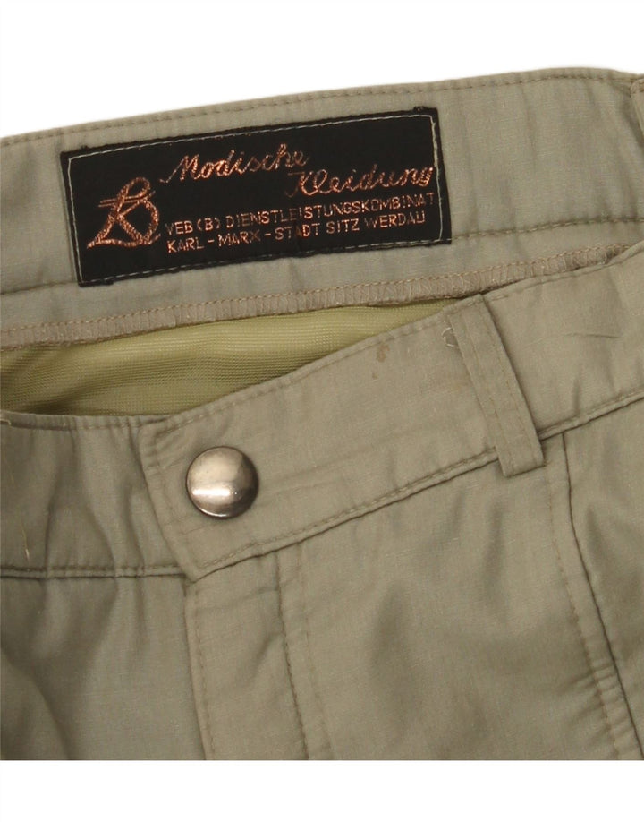Pantaloni cargo drepti pentru bărbați VINTAGE L32 L29 kaki