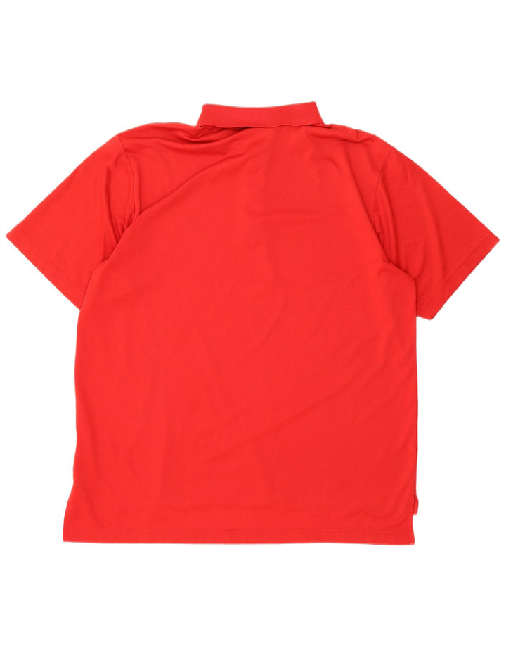 Tricou polo pentru bărbați Adidas XL poliester roșu