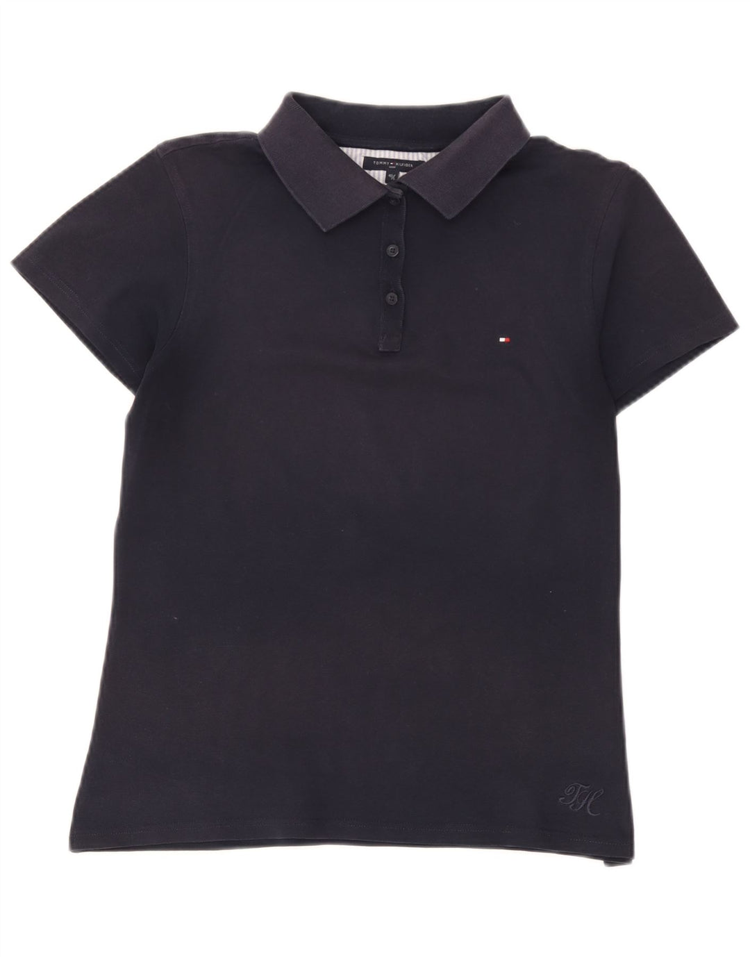 Tricou polo Tommy Hilfiger pentru femei EU 40 Medium Bleumarin