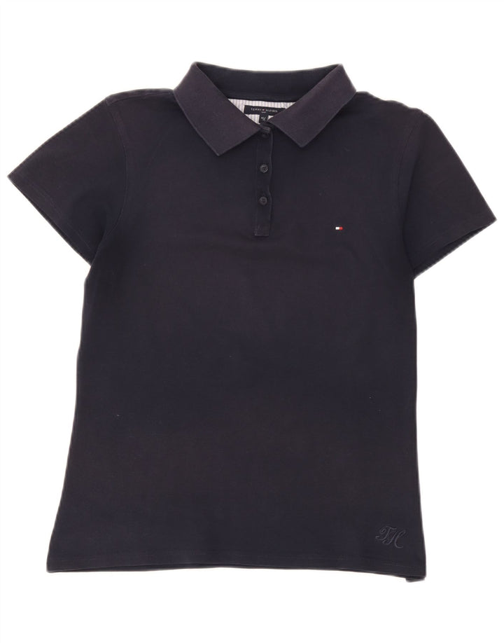 Tricou polo Tommy Hilfiger pentru femei EU 40 Medium Bleumarin