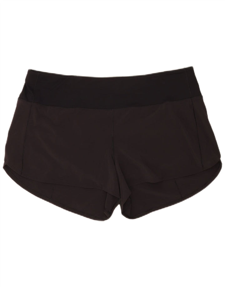 Lululemon pantaloni scurți sport pentru femei US 18 2XL poliester negru