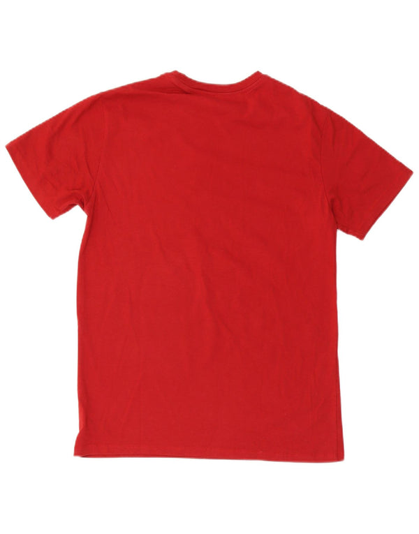 Tricou Under Armour pentru bărbați Heat Gear Top din bumbac roșu mediu