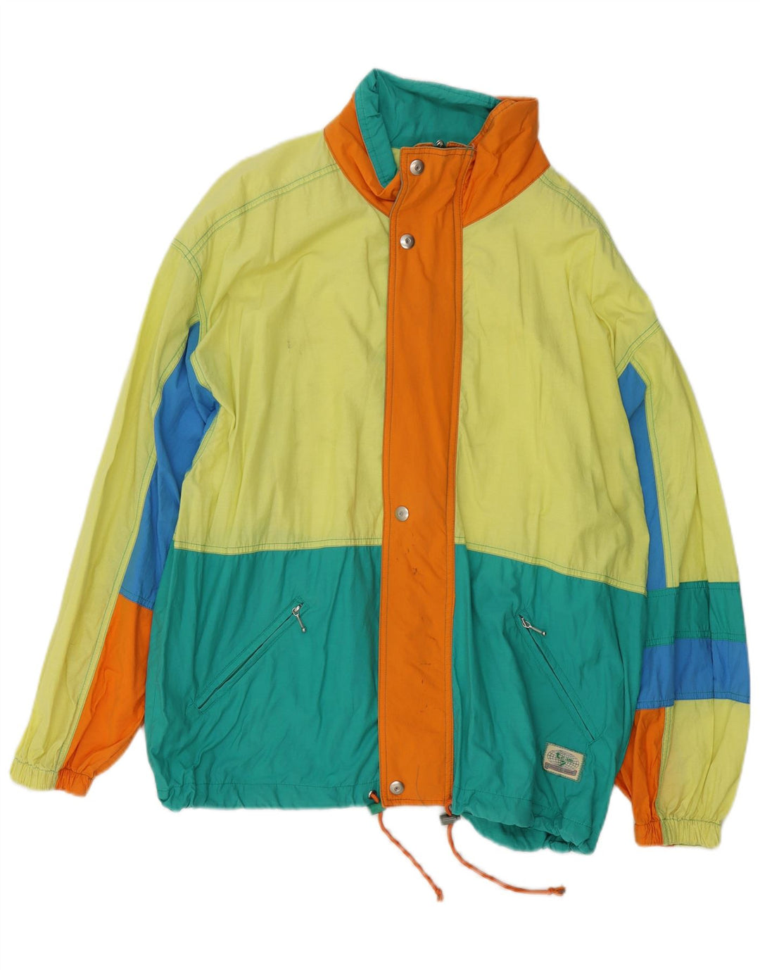 Jachetă vintage pentru bărbați, UK 40, mare, multicoloră