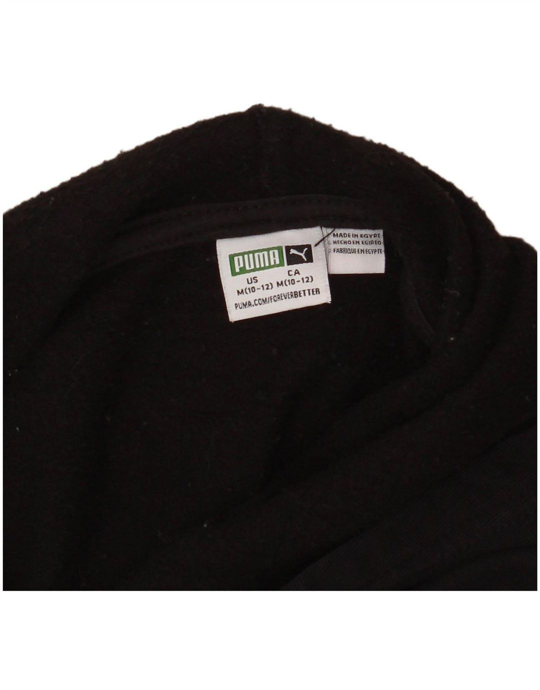 Pulover cu glugă grafic PUMA pentru băieți 10-11 ani, mediu cu pete negre