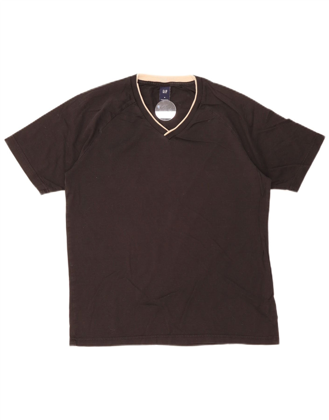 Tricou Bărbați Gap Top Mediu Negru Bumbac