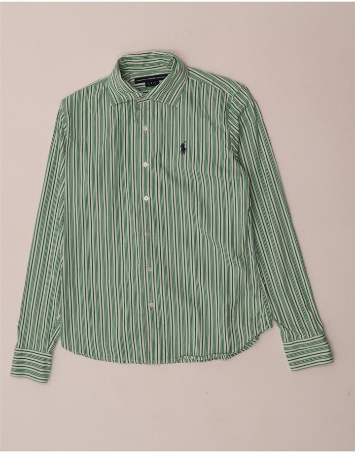 Cămașă pentru femei Ralph Lauren US 8, bumbac cu dungi verzi medii