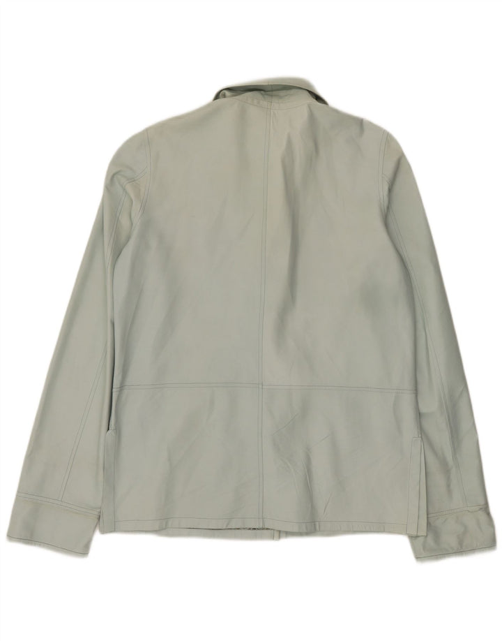Geacă de piele reversibilă pentru femei Maxime IT 44 verde mediu
