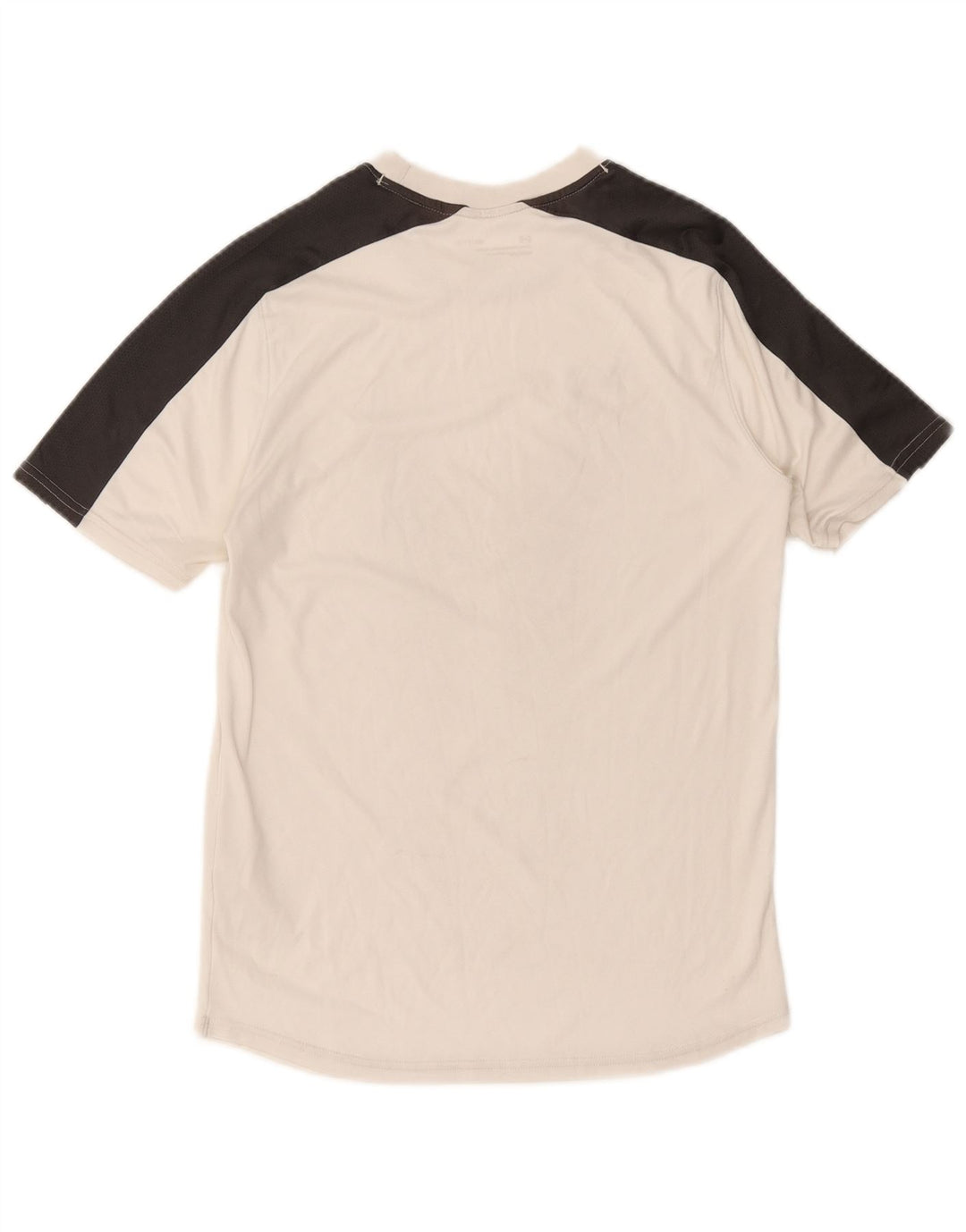 Tricou Under Armour pentru bărbați Top mic, alb, poliester color bloc