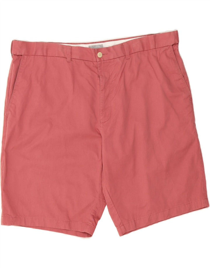 MARKS & SPENCER Mens Chino Shorts W44 2XL Red Cotton Vintage Marks & Spencer and Second-Hand Marks & Spencer from Messina Hembry 