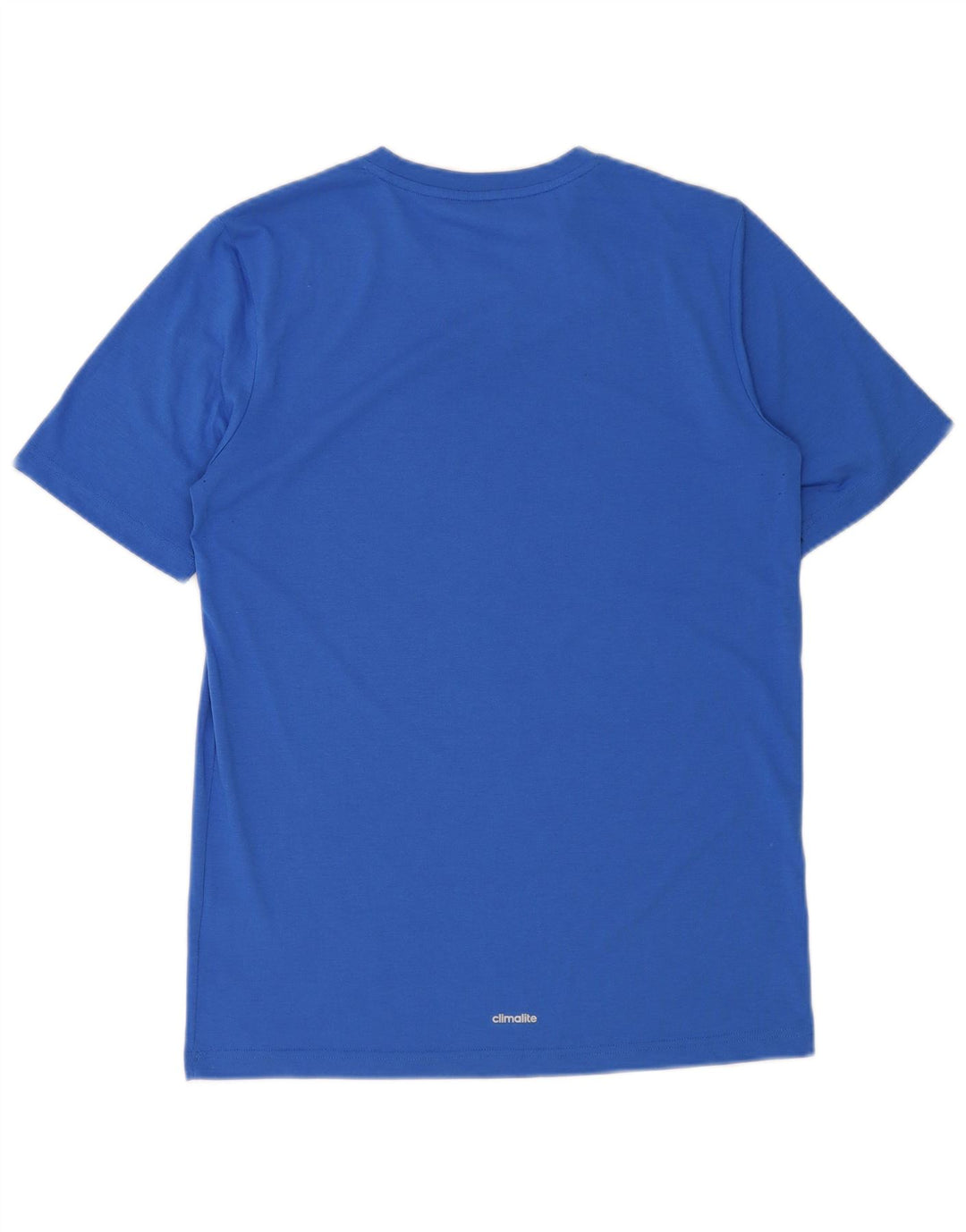 Tricou Climalite ADIDAS pentru baieti Top 15-16 ani poliester albastru
