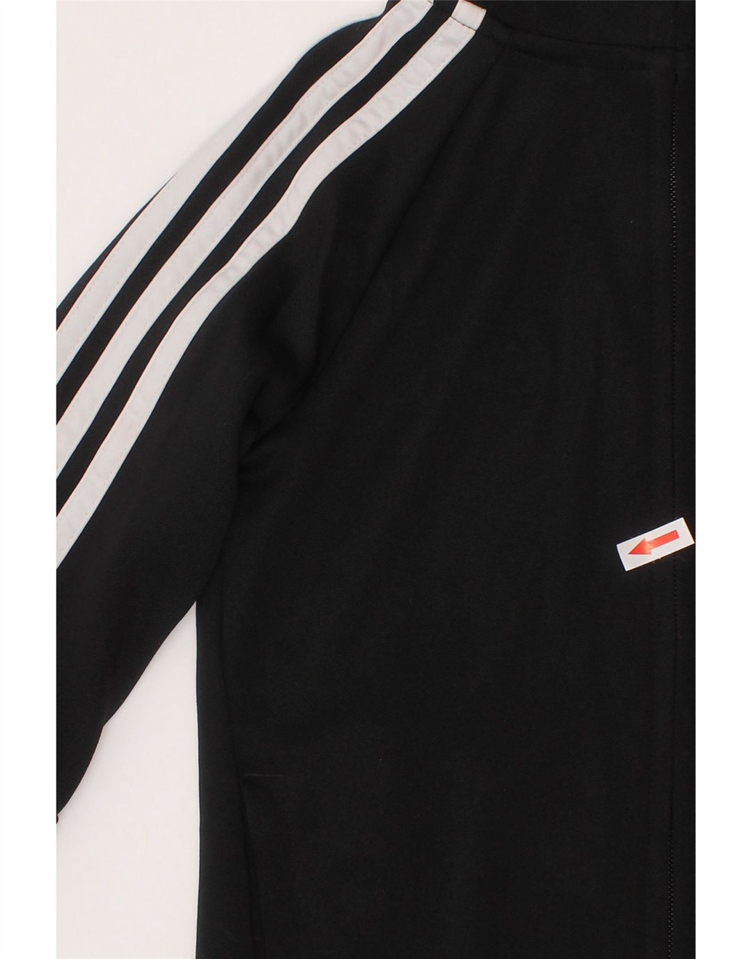 Jachetă Adidas Aeroready pentru trening pentru băieți 7-8 ani, poliester negru