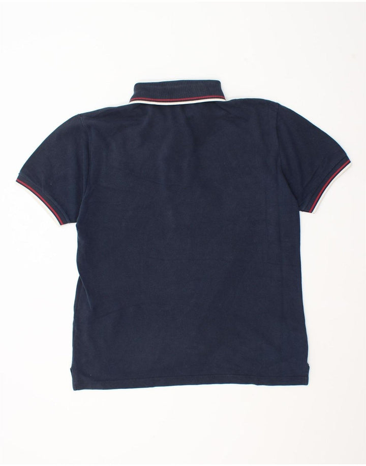 Cămașă polo Fred Perry pentru bărbați, bumbac mediu albastru bleumarin