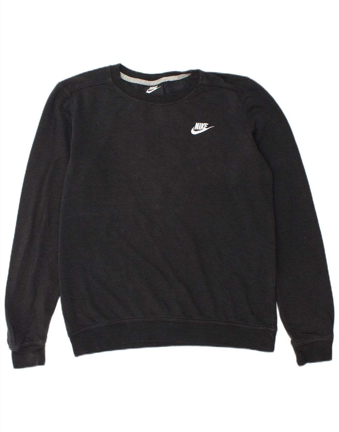 Pulover Nike pentru bărbați, bumbac mic, negru