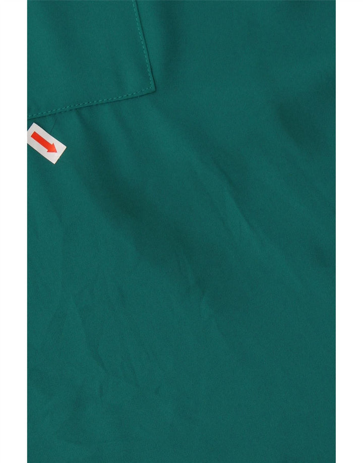 Top bluză pentru femei J. Crew UK 16 Poliester verde mare