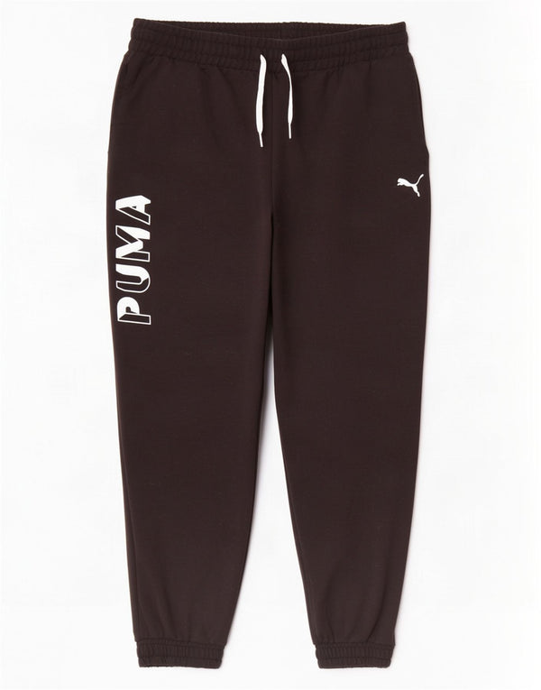Pantaloni de trening cu grafică Puma pentru bărbați Pantaloni de jogging XL poliester negru