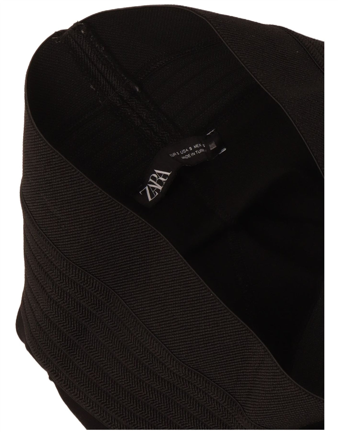 Leggings crop pentru femei Zara UK 8 Small Black