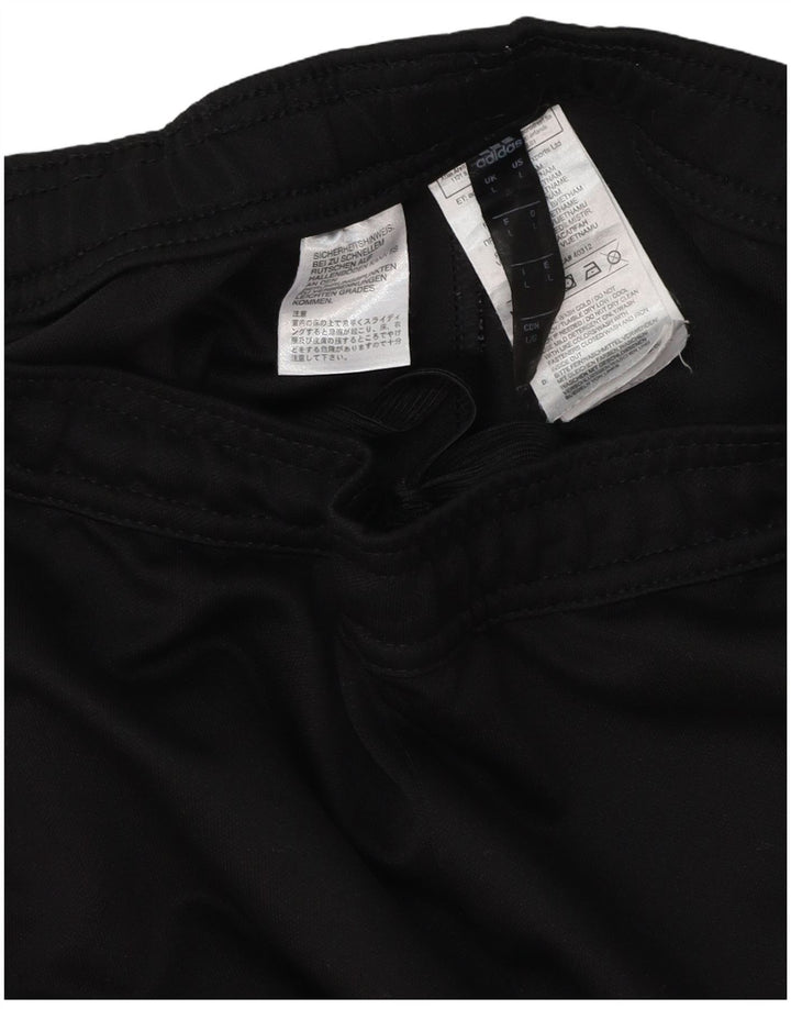 Pantaloni de trening Adidas pentru bărbați, mari, negru, poliester