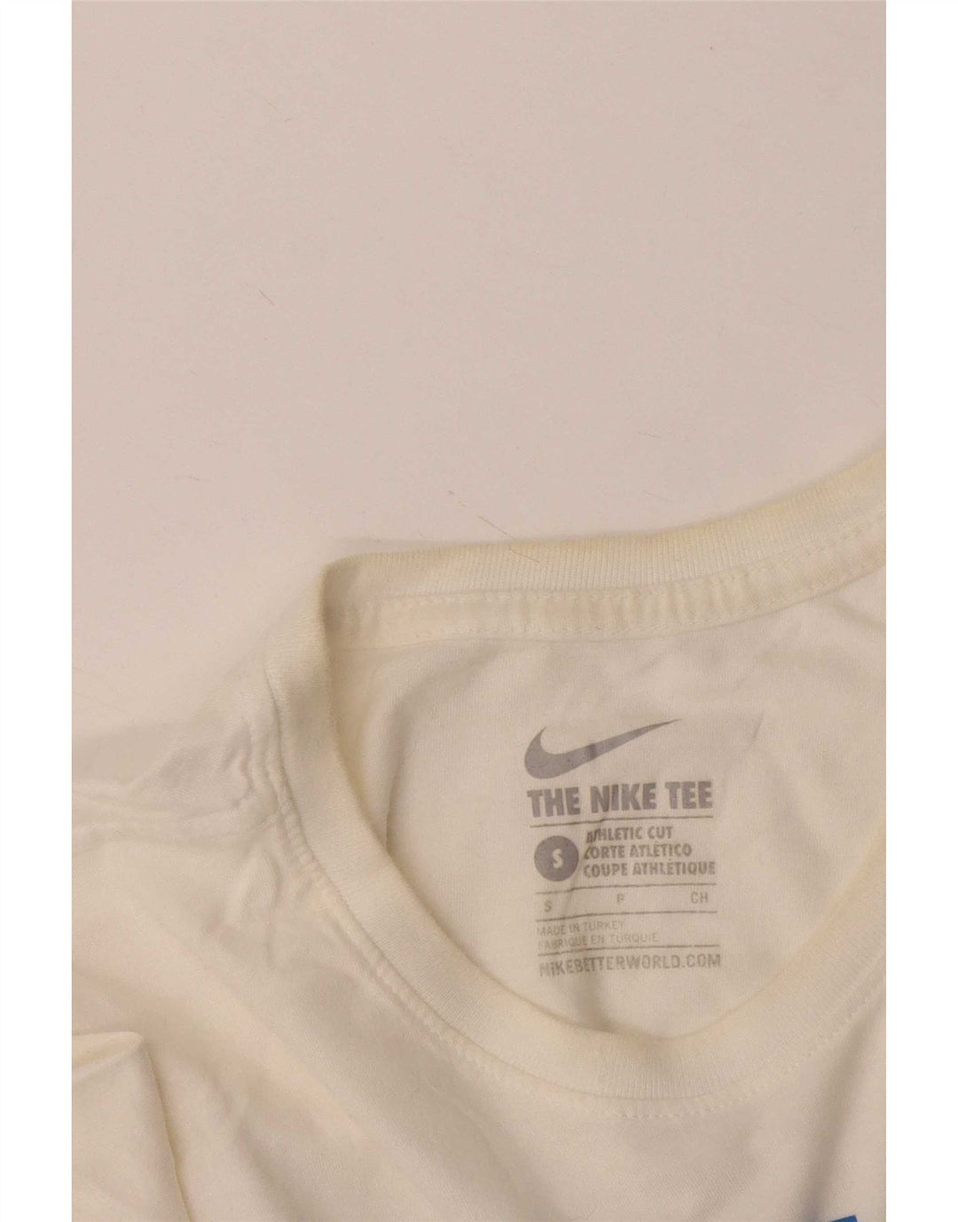 Tricou grafic Nike pentru bărbați, cu croială atletică, top mic alb