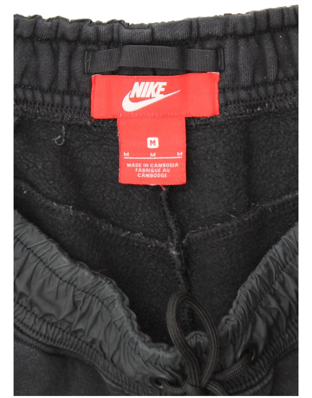 Pantaloni de trening pentru bărbați NIKE Pantaloni de jogging, bumbac mediu negru