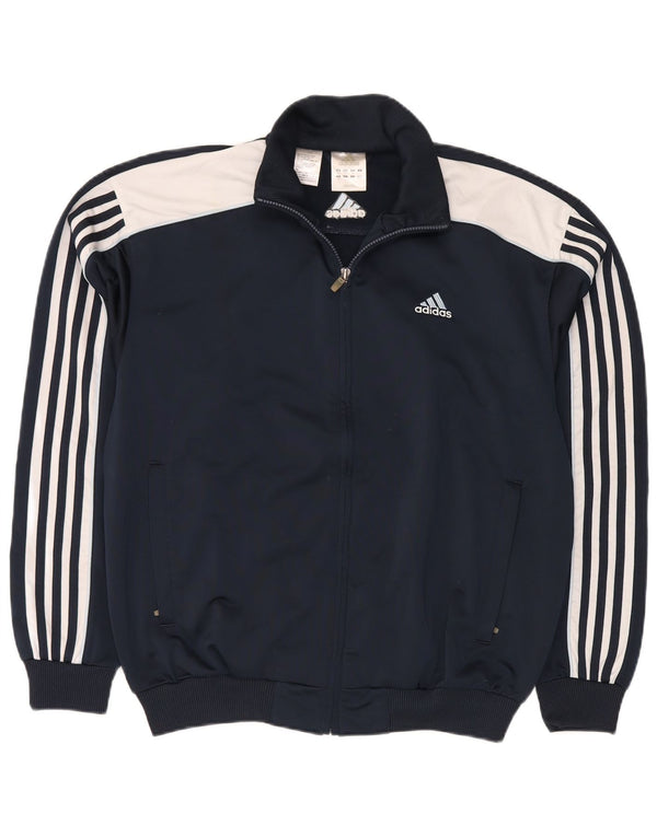 Jachetă de trening Adidas pentru bărbați Marea Britanie 40/42 Medium Bleumarin Colorblock