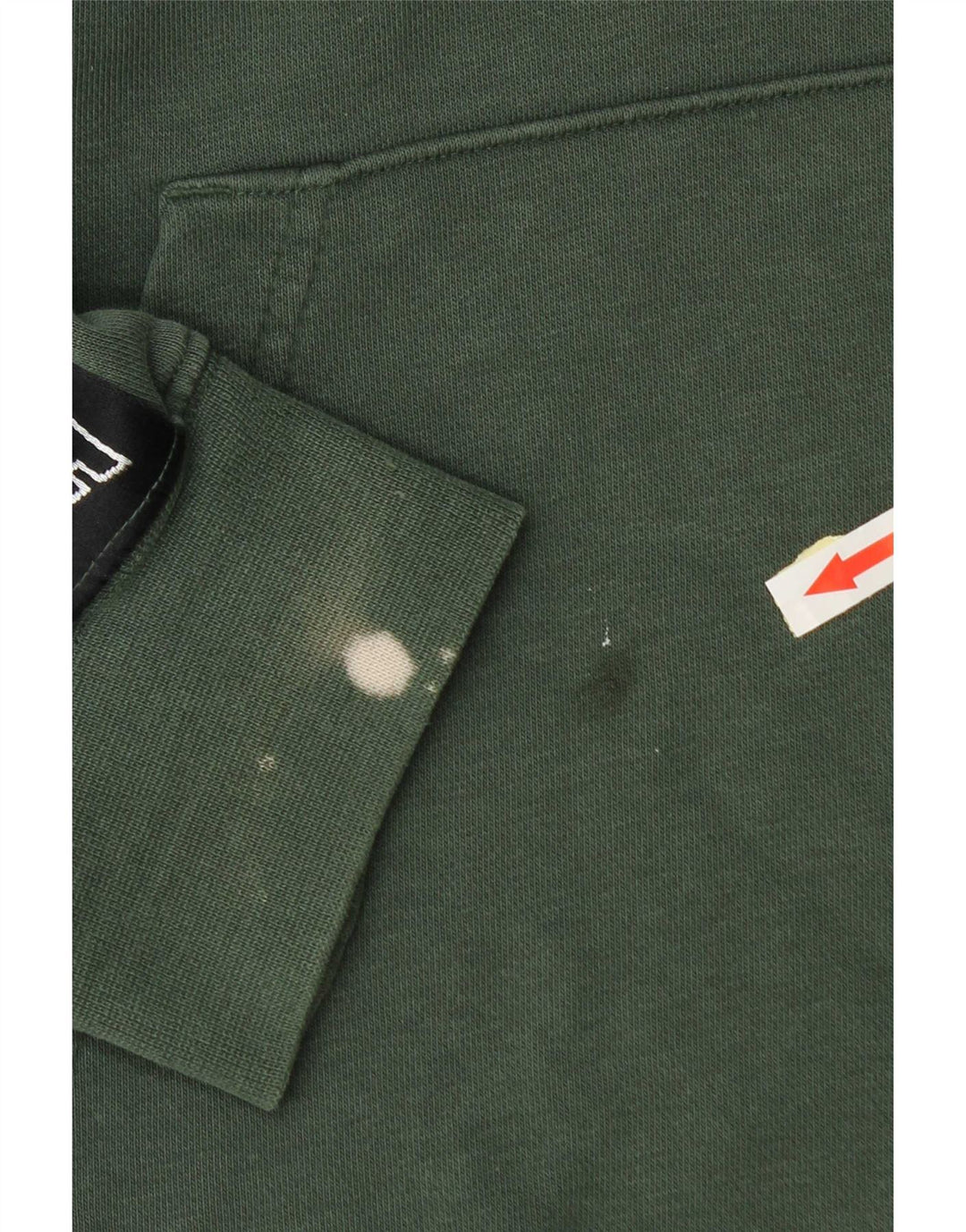 Pulover Nike Grafic pentru bărbați, bumbac verde mediu