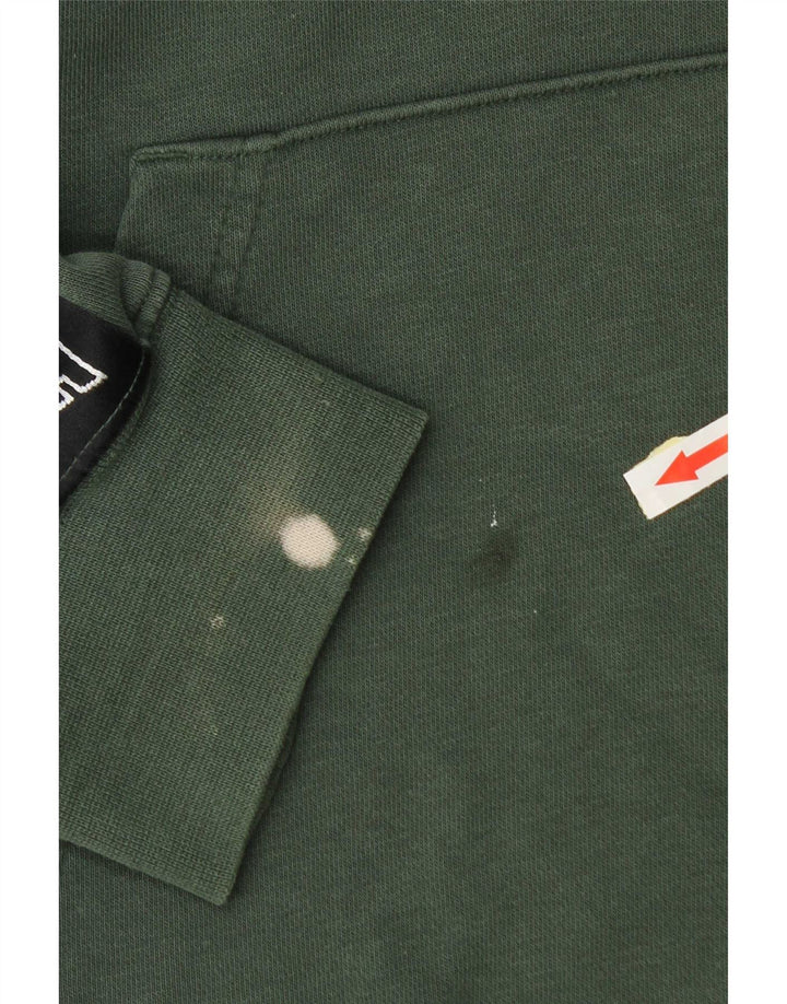 Pulover Nike Grafic pentru bărbați, bumbac verde mediu