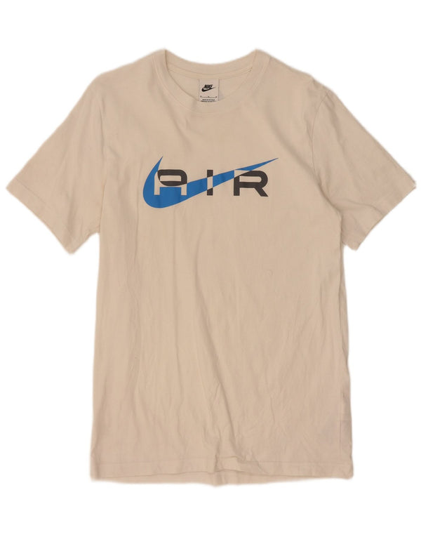 Tricou grafic pentru bărbați Nike Top Medium White Bumbac
